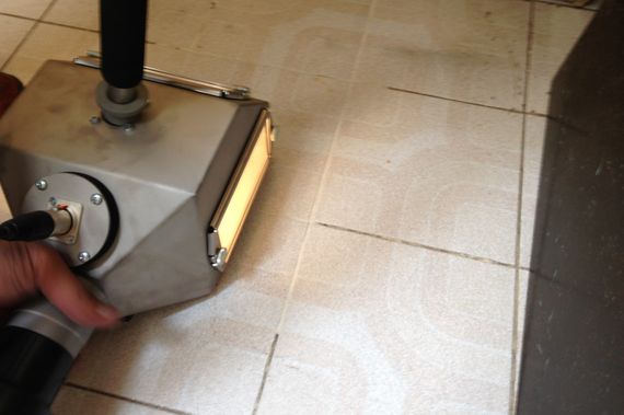 tile and grout cleaning with cleaning machine Tornado ACS tile and grout cleaning eco friendly
