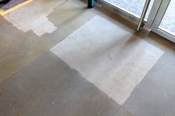 sandstone floor cleaning