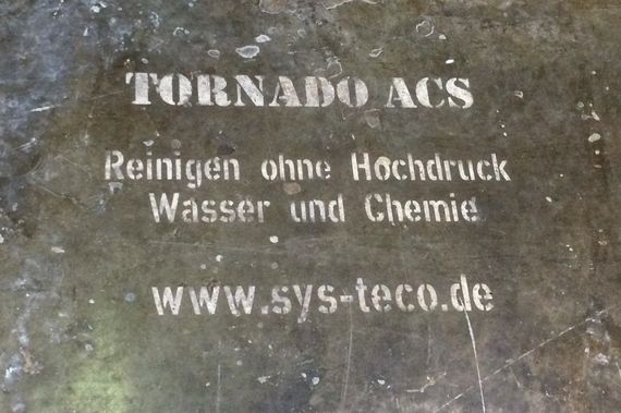 reverse graffiti with Tornado ACS