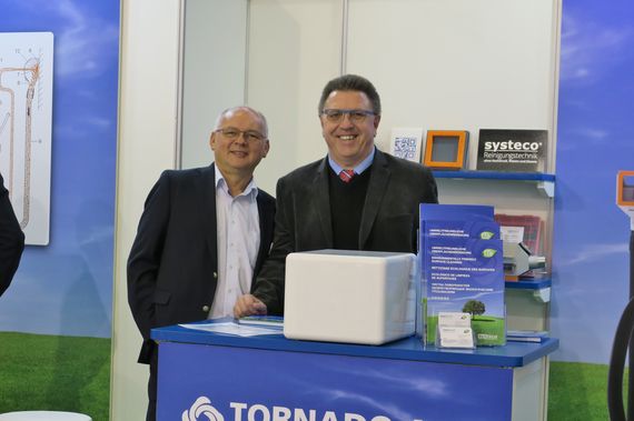 booth at the CMS 2019 in Berlin Tornado ACS CMS 2019