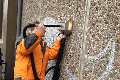 Maschine zum Graffiti entfernen Graffiti entfernen Maschine von systeco
