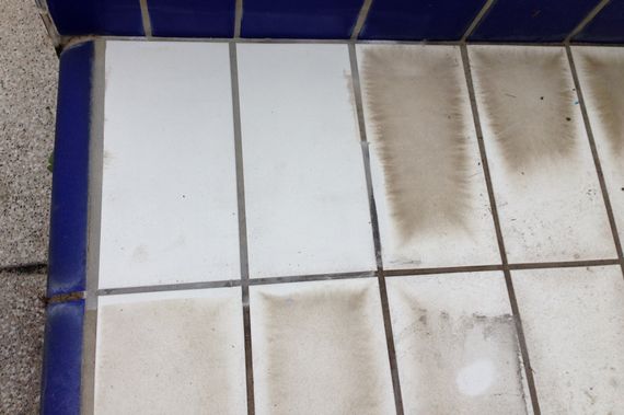 basic cleaning of tiles