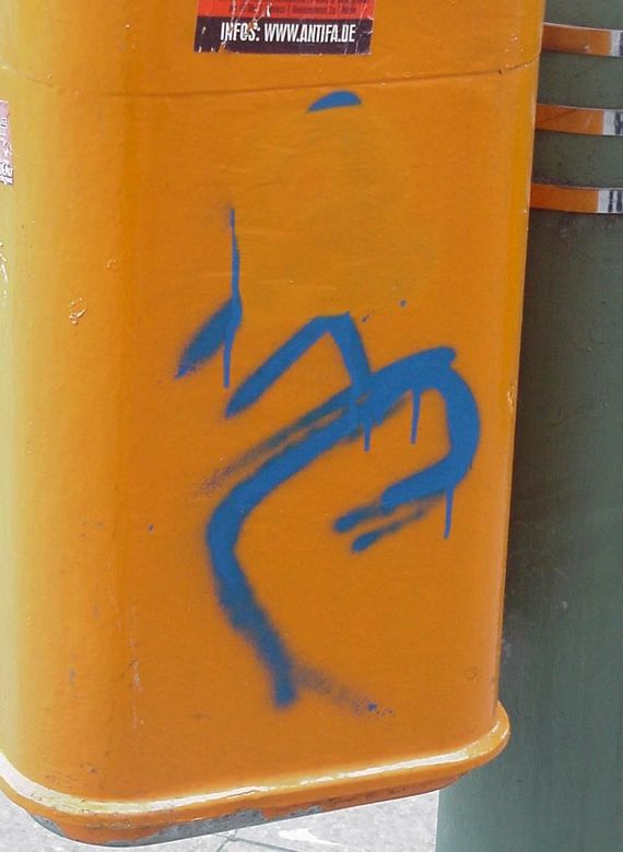 Graffiti von Lack entfernen