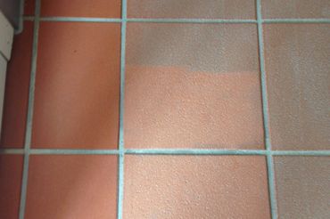 cleaning of non slip tile