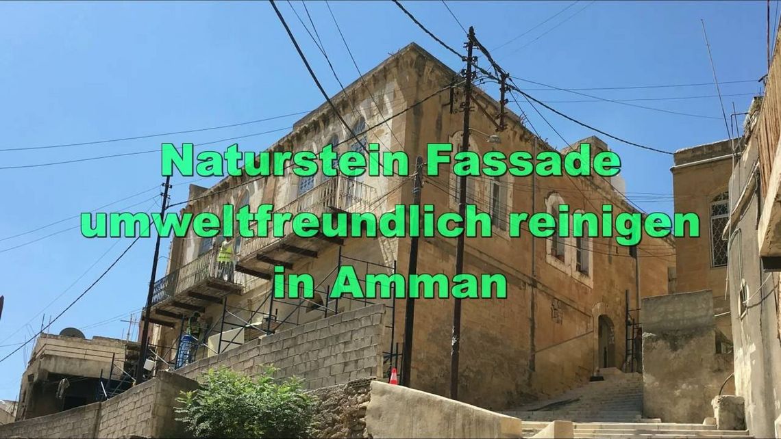 Naturstein Fassade umweltfreundlich reinigen